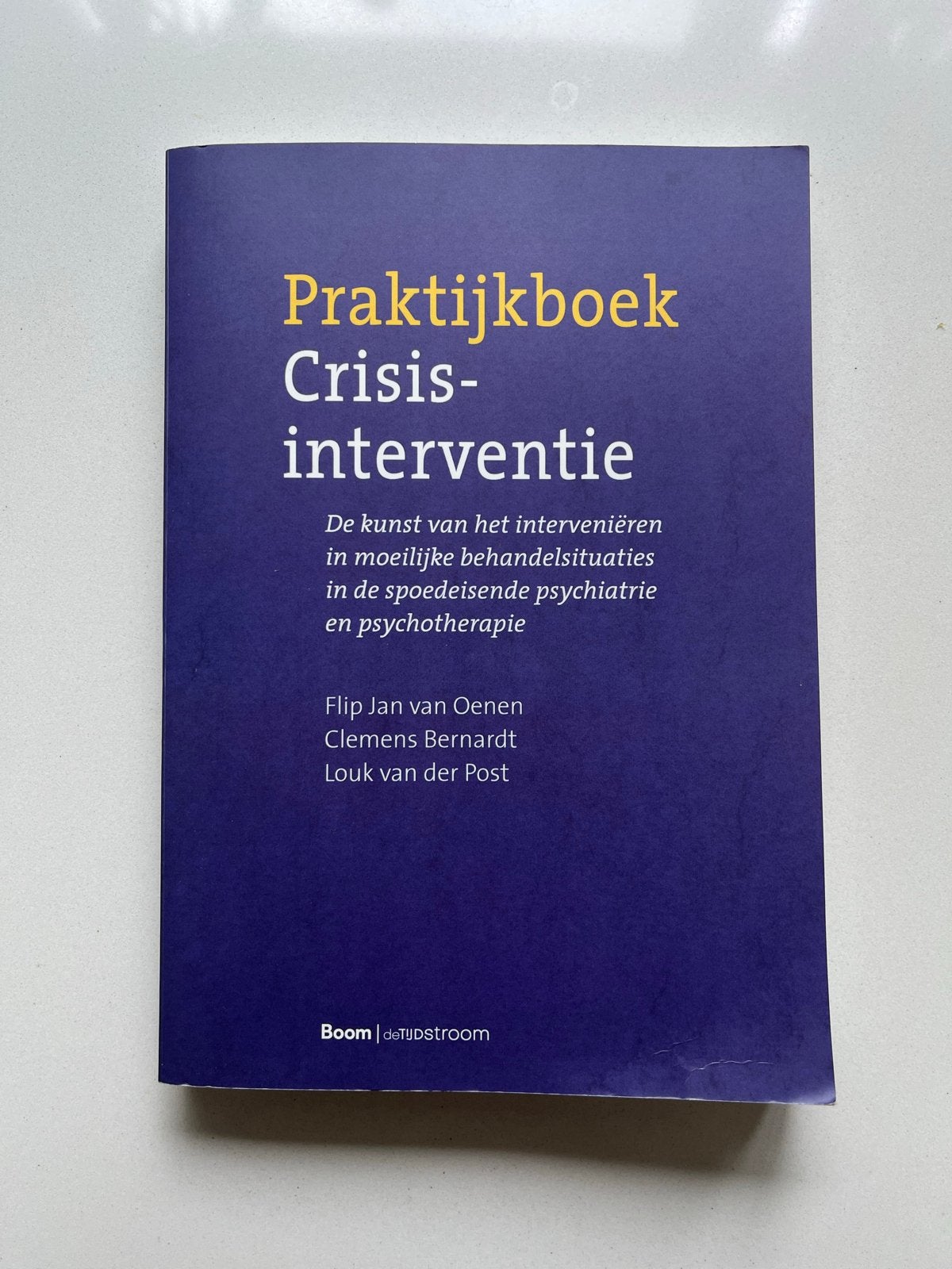 Praktijkboek Crisisinterventie - Als Nieuw, geen markeringen, Ophalen of Verzenden, Gamma, Zo goed als nieuw, HBO