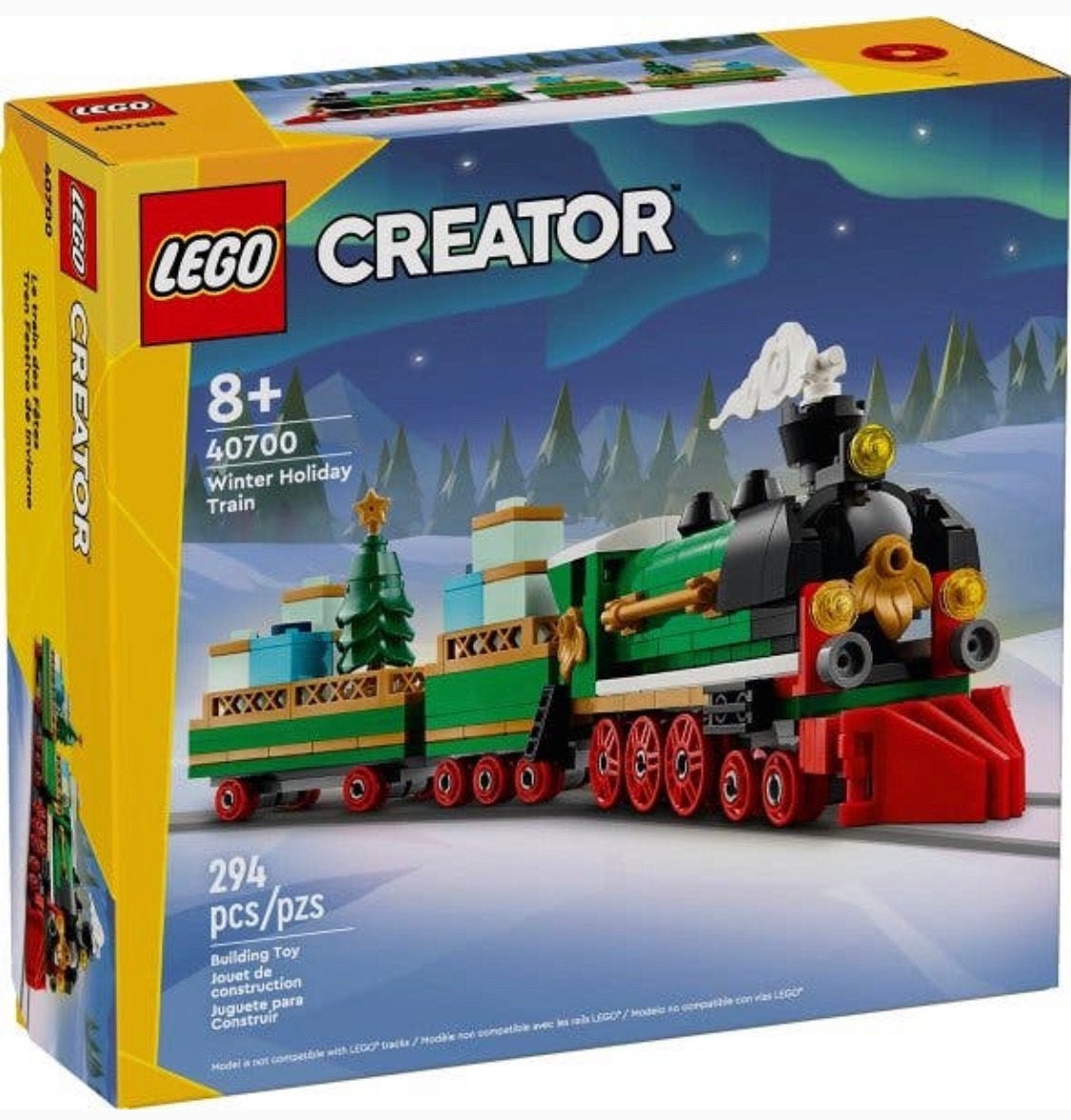 Nieuw Lego 40700 Winter Holiday Train SEALED, Overige thema's, Lego, Nieuw, Ophalen of Verzenden