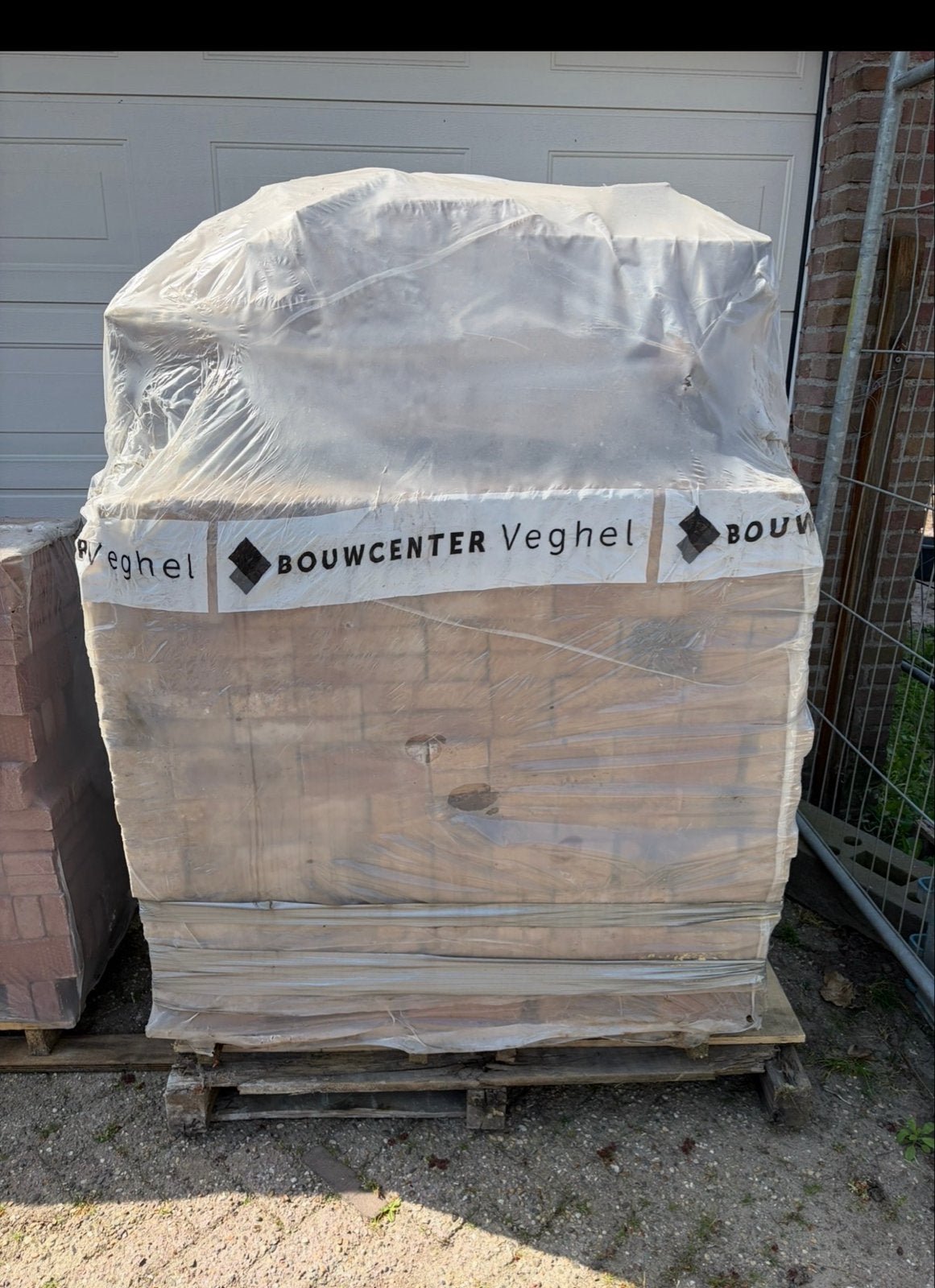 Pallet metselstenen +/- 1000 st. Verda rood-geel-bont /nieuw, Ophalen, Nieuw, Bakstenen
