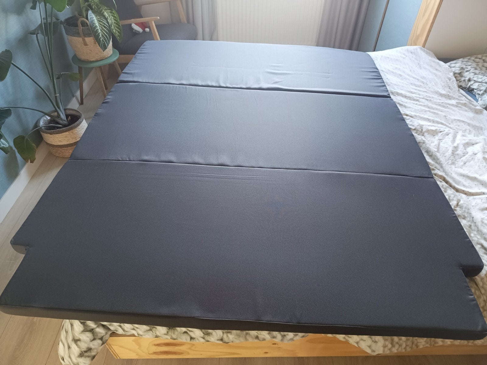 Slaapbank matras VW T5 Multivan 145x200x8 cm, Ophalen, Zo goed als nieuw