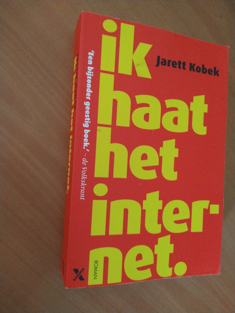 Kobek, Jarett. Ik haat het internet, Boeken, Ophalen of Verzenden, Zo goed als nieuw
