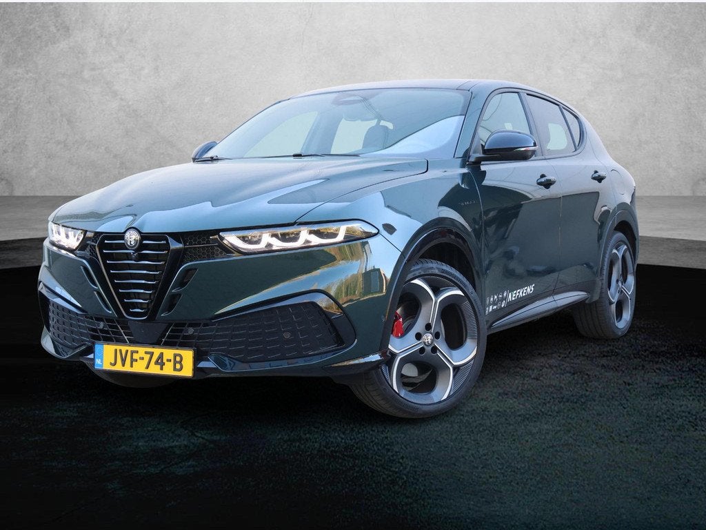Alfa Romeo Tonale 1.3 Ibrida Plug-In Q4 Veloce | Leder | Ver, Auto's, Alfa Romeo, Bedrijf, Te koop, Tonale, ABS, Achteruitrijcamera