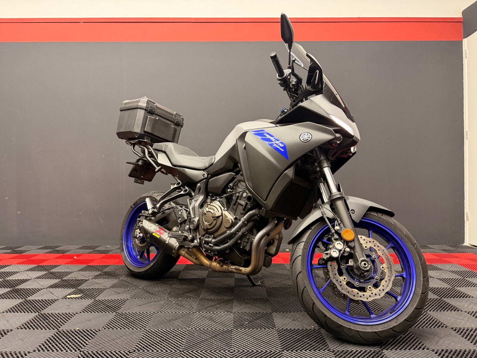 Yamaha Tracer 700 A2- Sportieve Toermotor met Topkoffer, Motoren, Motoren | Yamaha, 700 cc, 2 cilinders, Motorrijbewijs A, Gebruikt