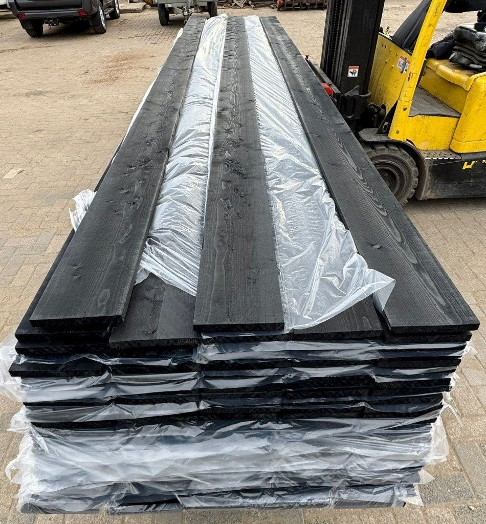 Vuren planken zwart 22x200, Ophalen, Nieuw, 250 cm of meer, Planken