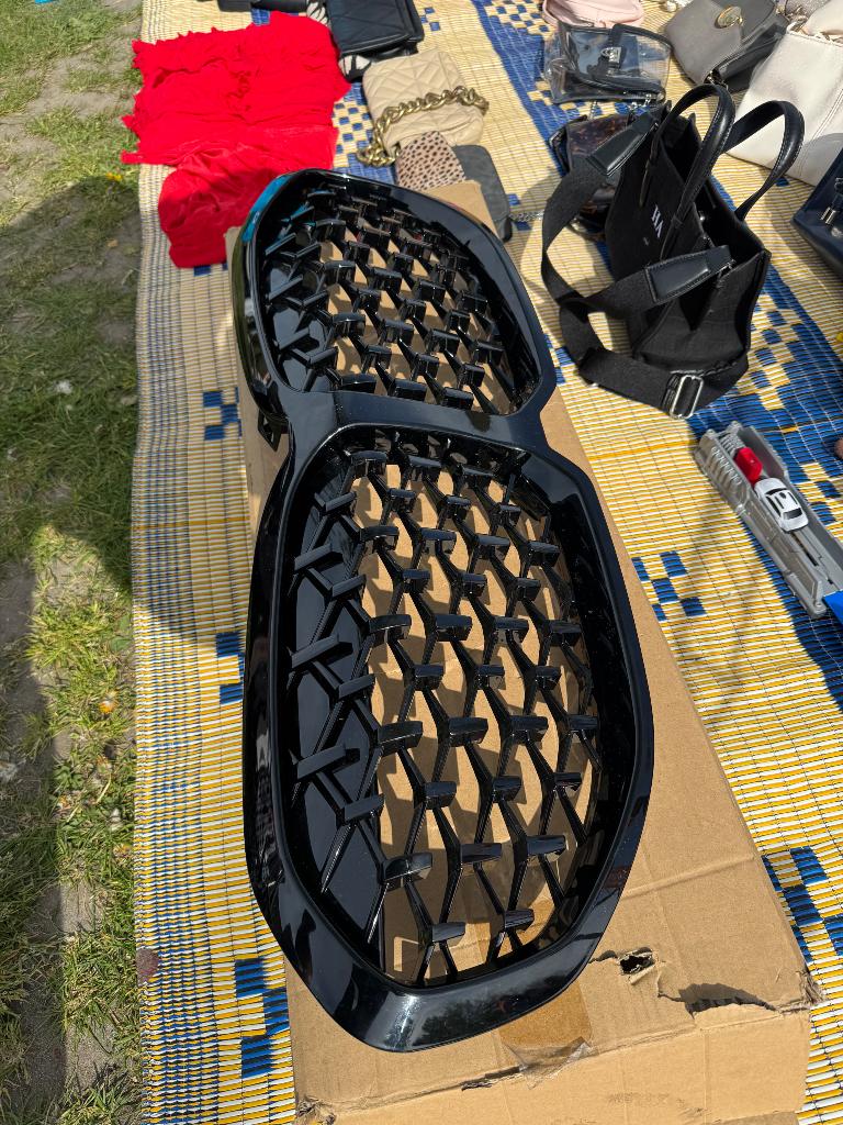 GRILL BMW 1 SERIE, Ophalen, Voor, Nieuw, Bumper