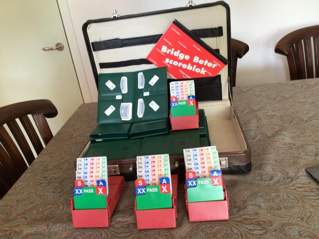 Bridge kaartspel, Hobby en Vrije tijd, Gezelschapsspellen | Kaartspellen, Ophalen of Verzenden, Zo goed als nieuw