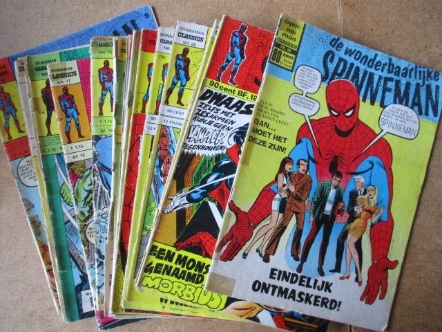 adv8283 de wonderbaarlijke spinneman classics, Eén comic, Ophalen, Gelezen, Overige gebieden