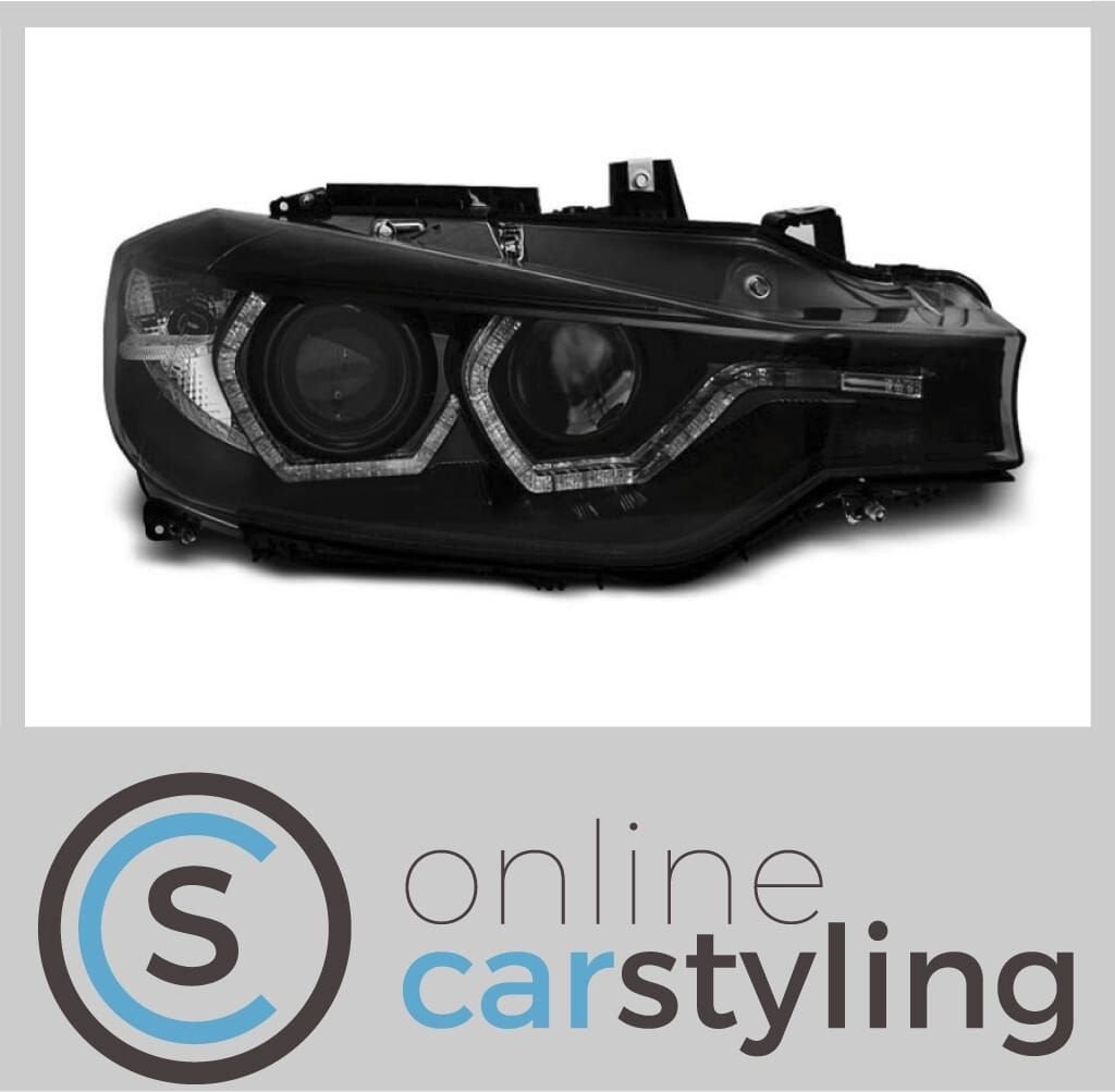 Angel eyes koplampen BMW 3-Serie F30 / F31 Real DRL, Auto-onderdelen, -, -, Nieuw, Ophalen of Verzenden