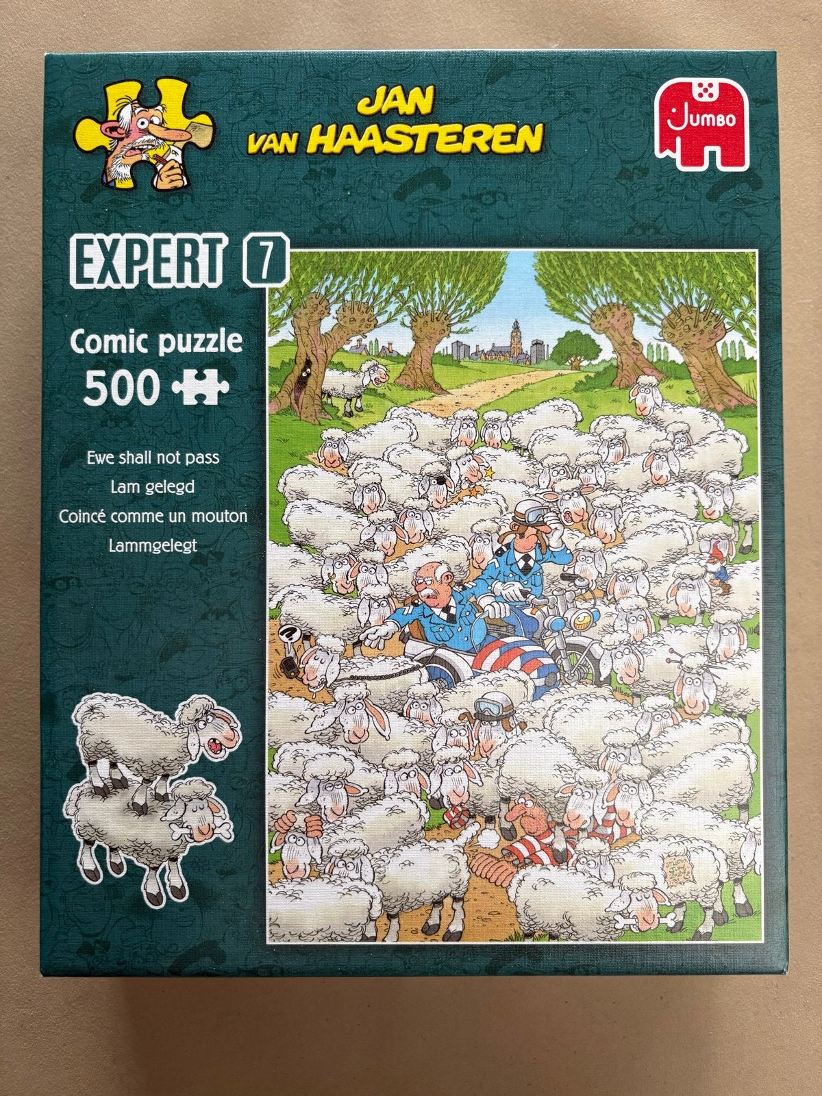 Jan van Haasteren Expert 7 - Lamgelegd -  500 stukjes, Ophalen, Minder dan 500 stukjes, Zo goed als nieuw, Legpuzzel