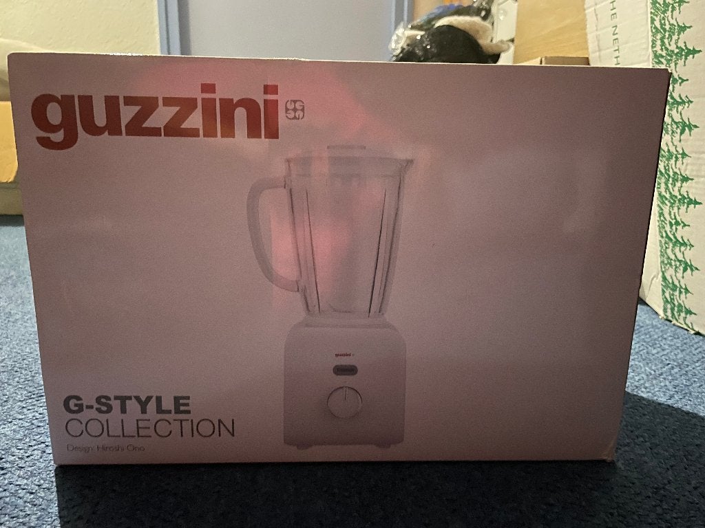 Guzzini blender, Ophalen, Overige typen, Nieuw, Wit