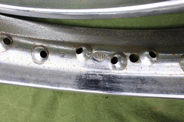 DID 1.85x18 velgen 2 stuks Honda ??, Ophalen of Verzenden, Gebruikt