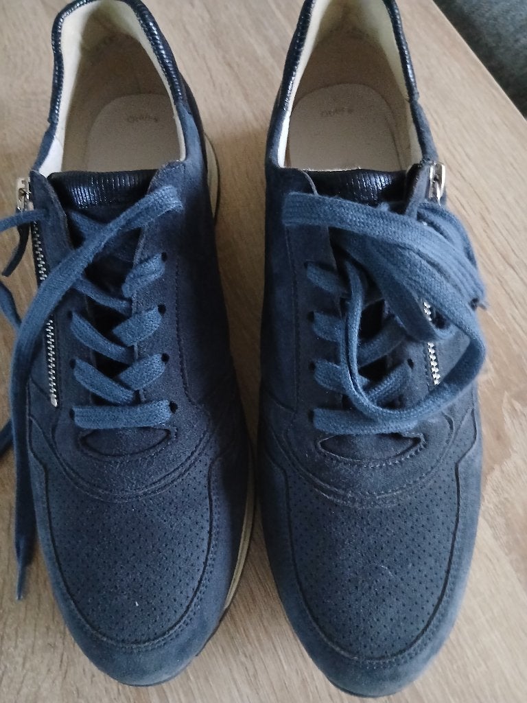 bijna niet gedragen schoenen merk Gabor, Blauw, Overige typen, Gabor, Ophalen of Verzenden