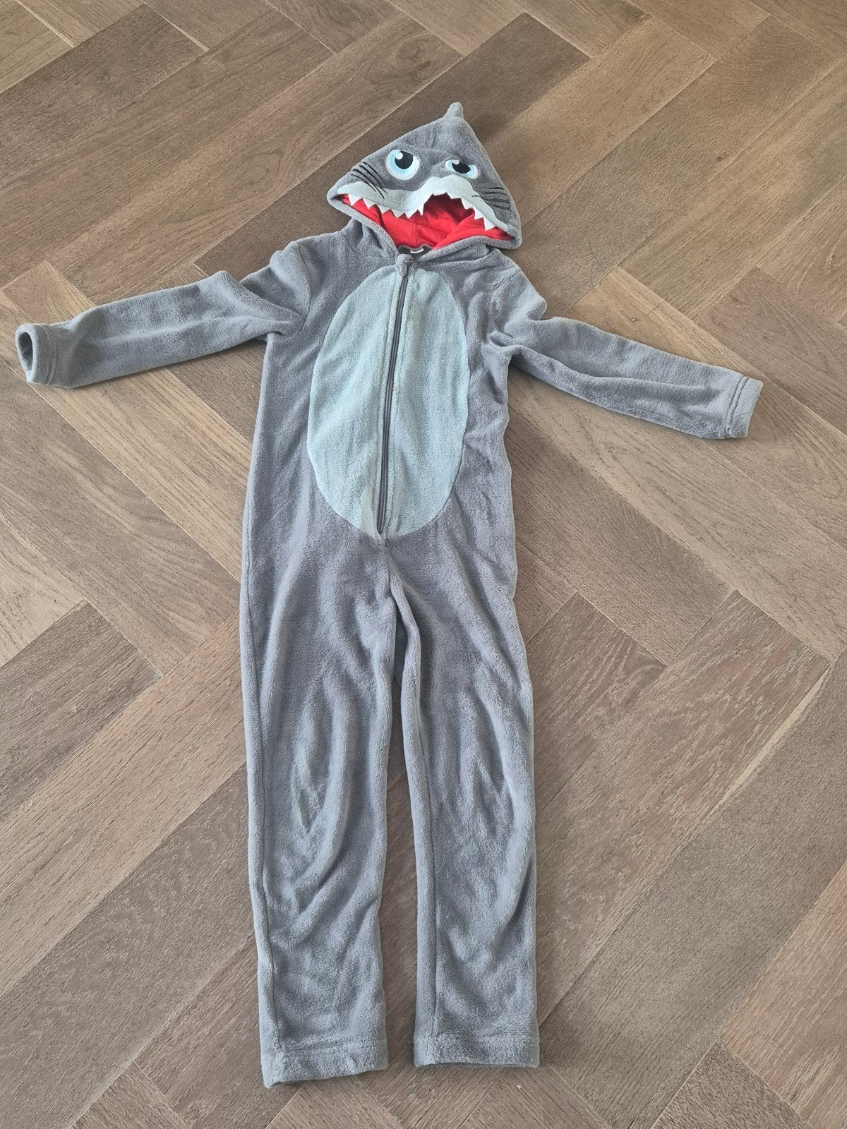 Onesie haai maat 134-140, Kinderen en Baby's, Ophalen, Jongen of Meisje, Sokken