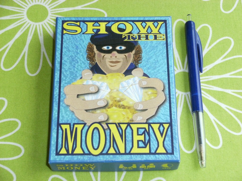 Show the money - een verslavend leuk kaartspel, Vijf spelers of meer, Ophalen of Verzenden, Zo goed als nieuw