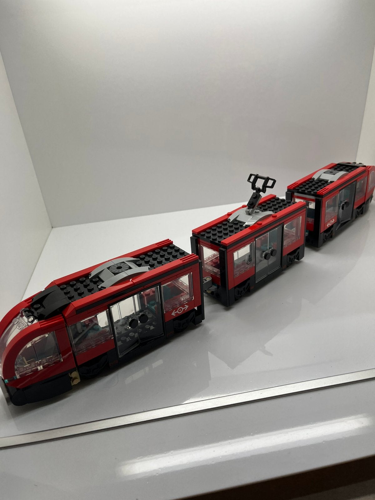 Lego trein tram 60423, Ophalen of Verzenden, Gebruikt