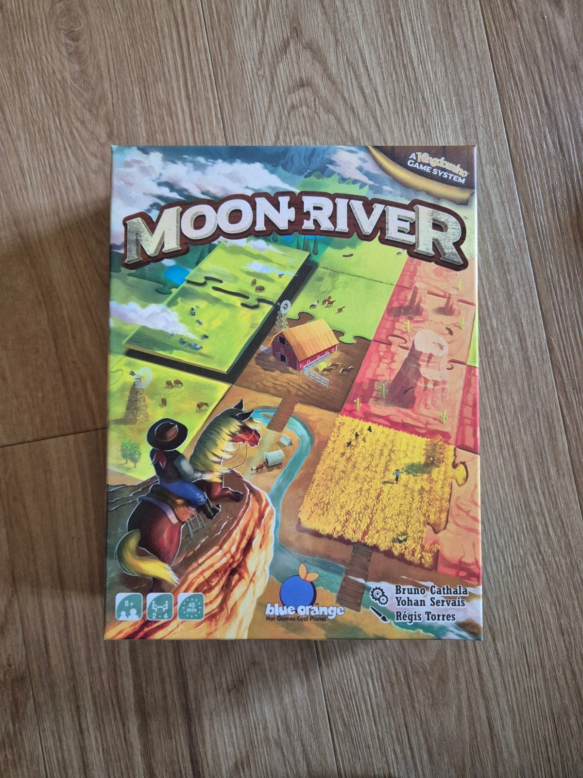 Moon River Bordspel - Strategisch Puzzelplezier, Een of twee spelers, Ophalen, Zo goed als nieuw, Blue Orange Games