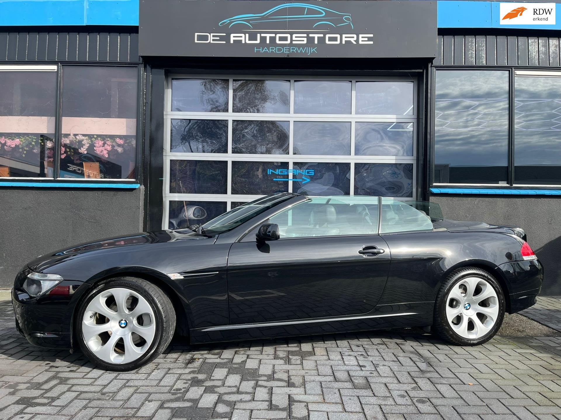 BMW 6-serie Cabrio 650i High Executive 2 Eig navi yongtimer, Auto's, BMW, Automaat, Achterwielaandrijving, Gebruikt, 4 stoelen