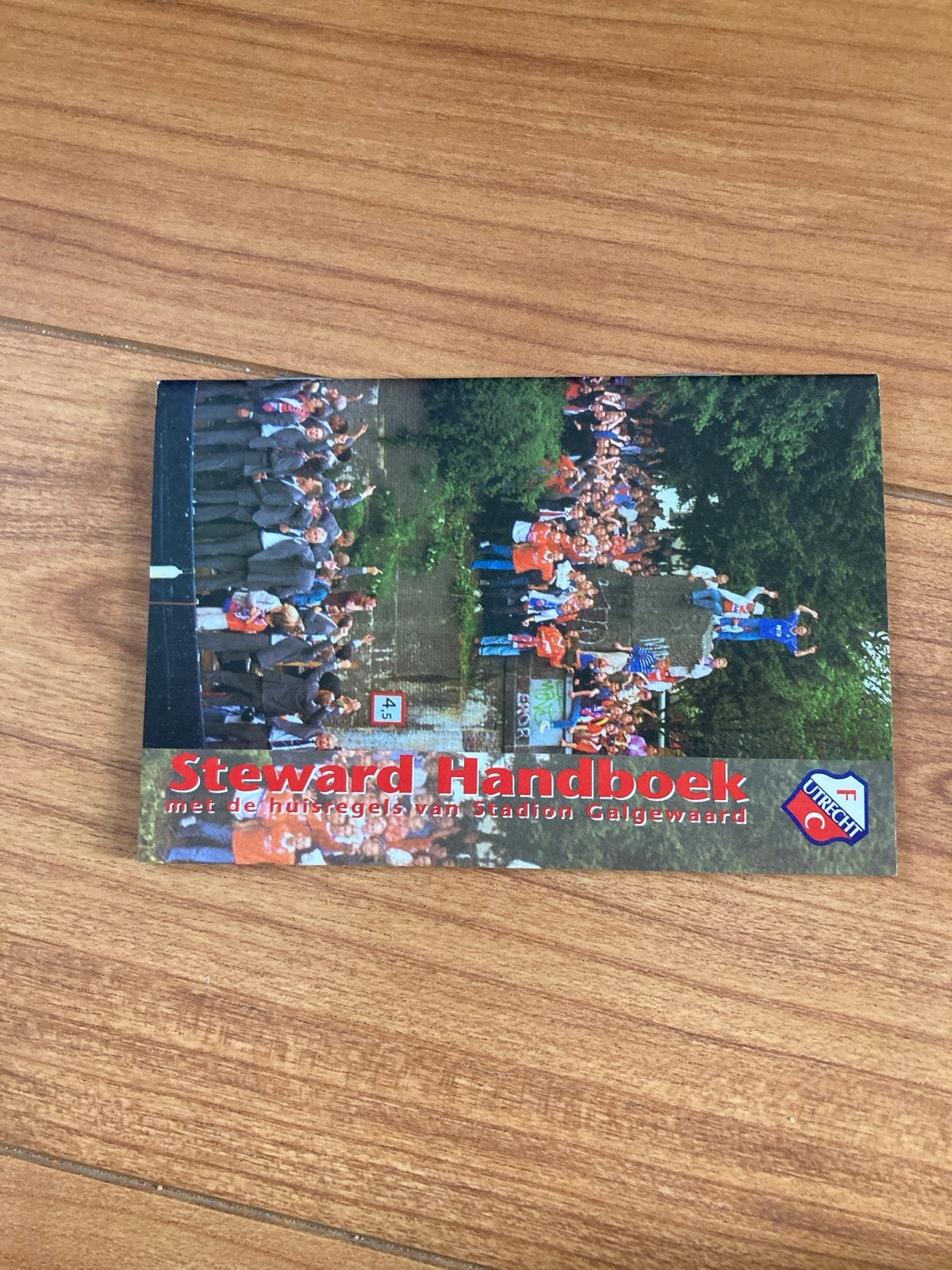Steward Handboek FC Utrecht - Huisregels Stadion Galgenwaard, Ophalen of Verzenden