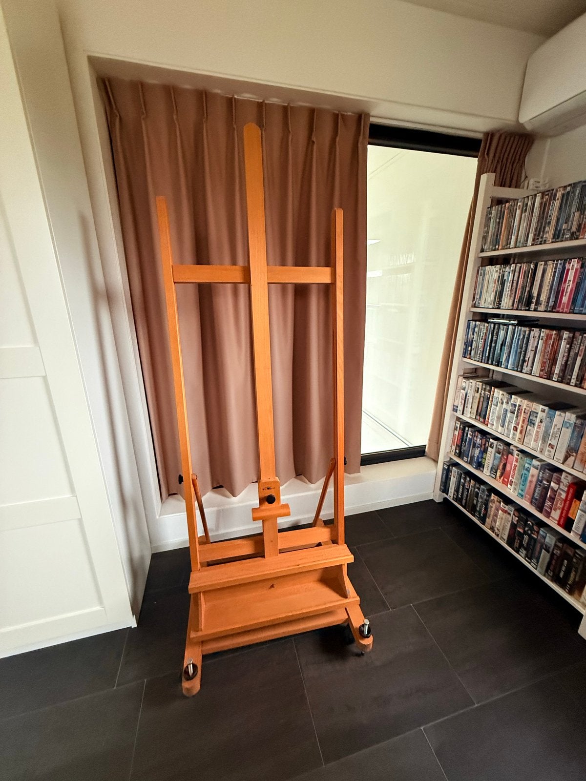 Houten ezel op wieltjes - verstelbaar, Ophalen, Nieuw, Ezel