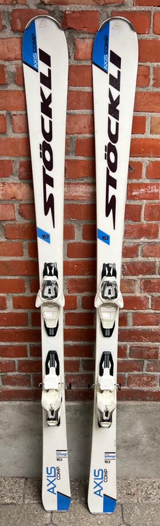 Stöckli Axis Comp 163 cm incl. bindingen/service nieuw!, Sport en Fitness, Overige merken, Stockli, Gebruikt, Ophalen of Verzenden