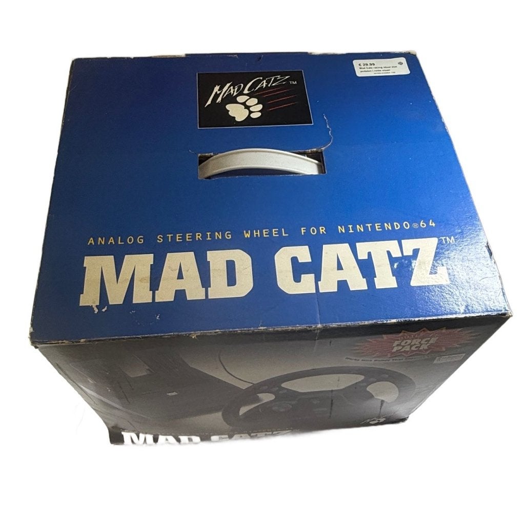 Mad Catz racing stuur met pedalen | nette staat!, Spelcomputers en Games, Playstation, Zo goed als nieuw, Support@playstation.com