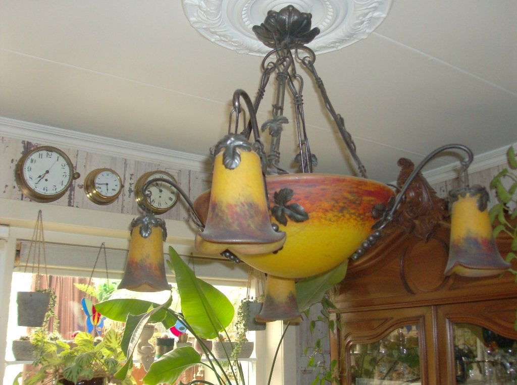 Plafond lamp, Ophalen