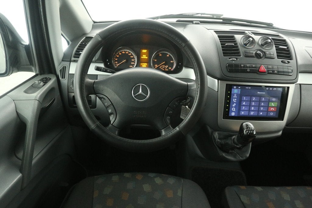 Mercedes-Benz Vito 115 CDI 320 Lang | Marge | Dubbele Cabine, Auto's, Gebruikt, 4 cilinders, 150 pk, Beige