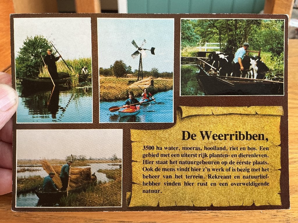 Weerribben, Verzenden, 1960 tot 1980, Gelopen, Overijssel