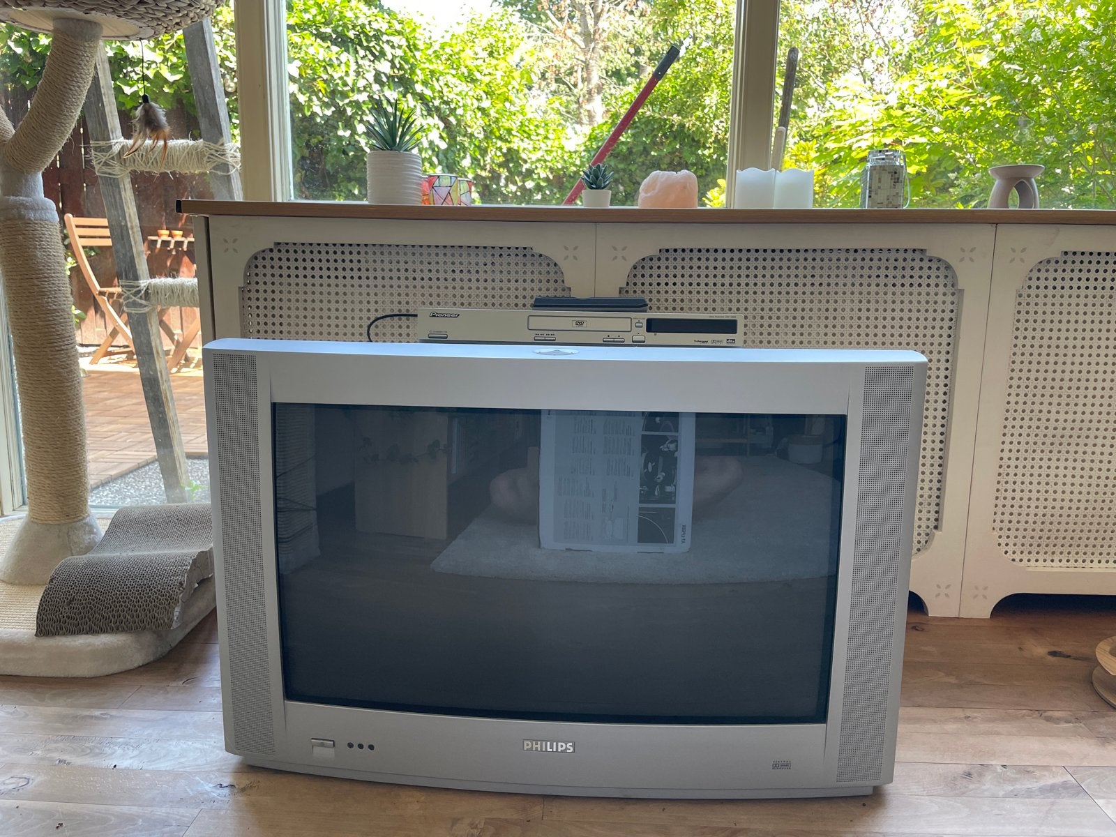 Philips CRT TV - Klassieke Televisie, Audio, Tv en Foto, Televisies, Ophalen, Philips, Gebruikt, 50 Hz