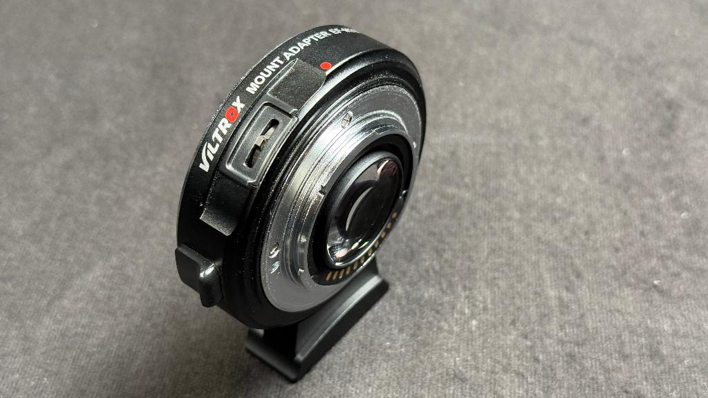 Viltrox EF-M2 II 0.71x speedbooster Canon EF naar MFT, Ophalen, Gebruikt