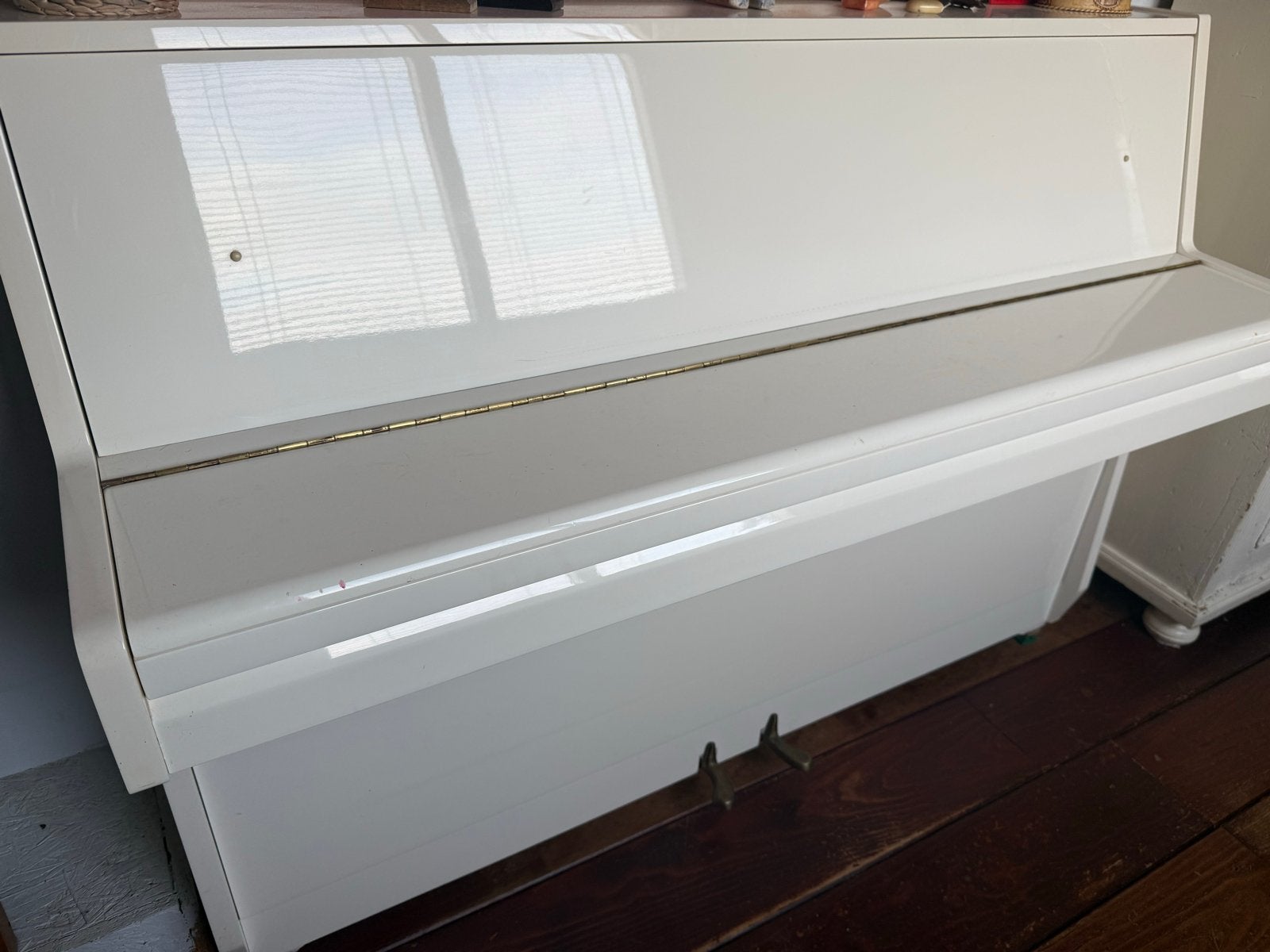 Lindbergh Piano - Wit, Zo goed als nieuw, Muziek en Instrumenten, Piano's, Ophalen, Wit, Zo goed als nieuw, Piano