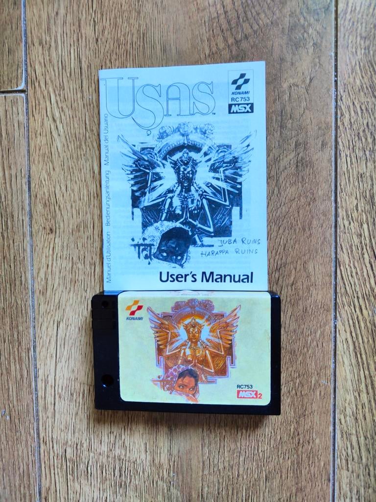 MSX spel - Konami Usas |MSX 2 RC753, Computers en Software, Ophalen of Verzenden