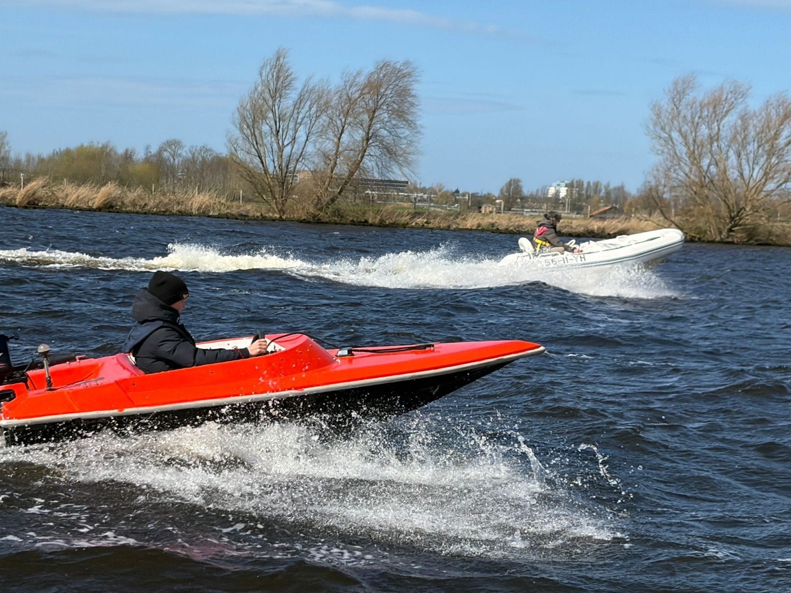 Spitfire met 5pk 4t mercury., Watersport en Boten, Ophalen, Overige merken, Gebruikt, 5 pk