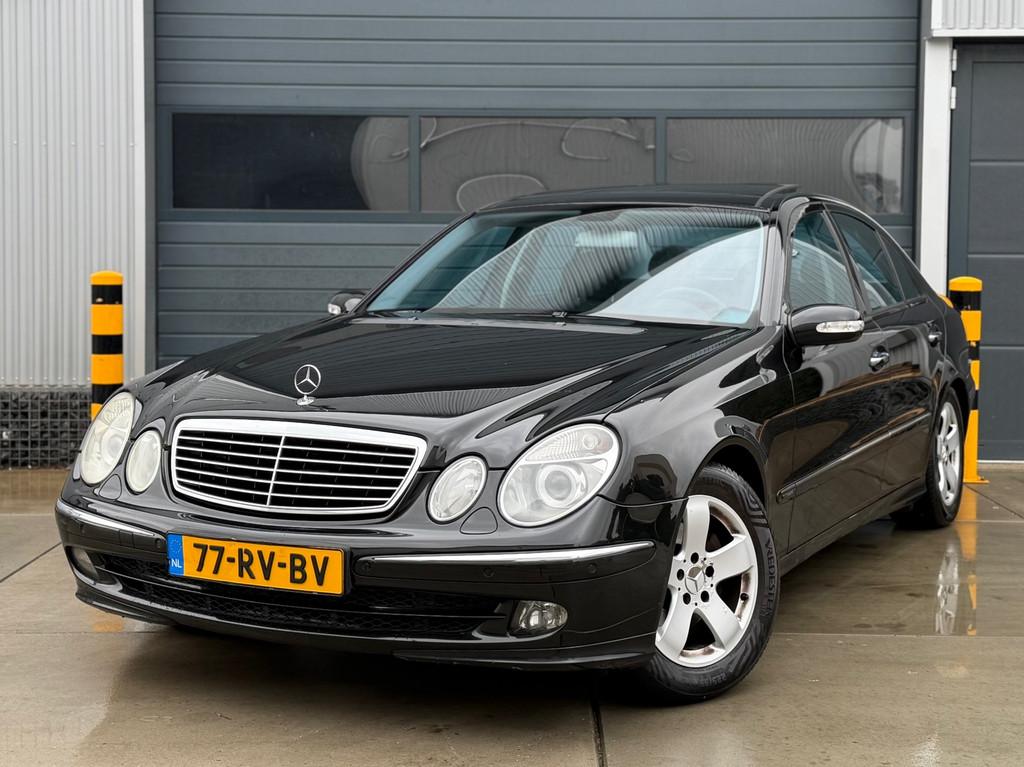 Mercedes-Benz E-klasse 220 CDI Avantgarde PANO / AUT / CRUIS, Automaat, Gebruikt, Zwart, 150 pk