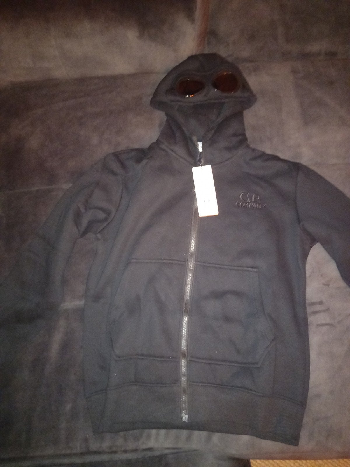 zwarte jas - CP Company, CP Company, Maat 48/50 (M), Zwart, Ophalen of Verzenden