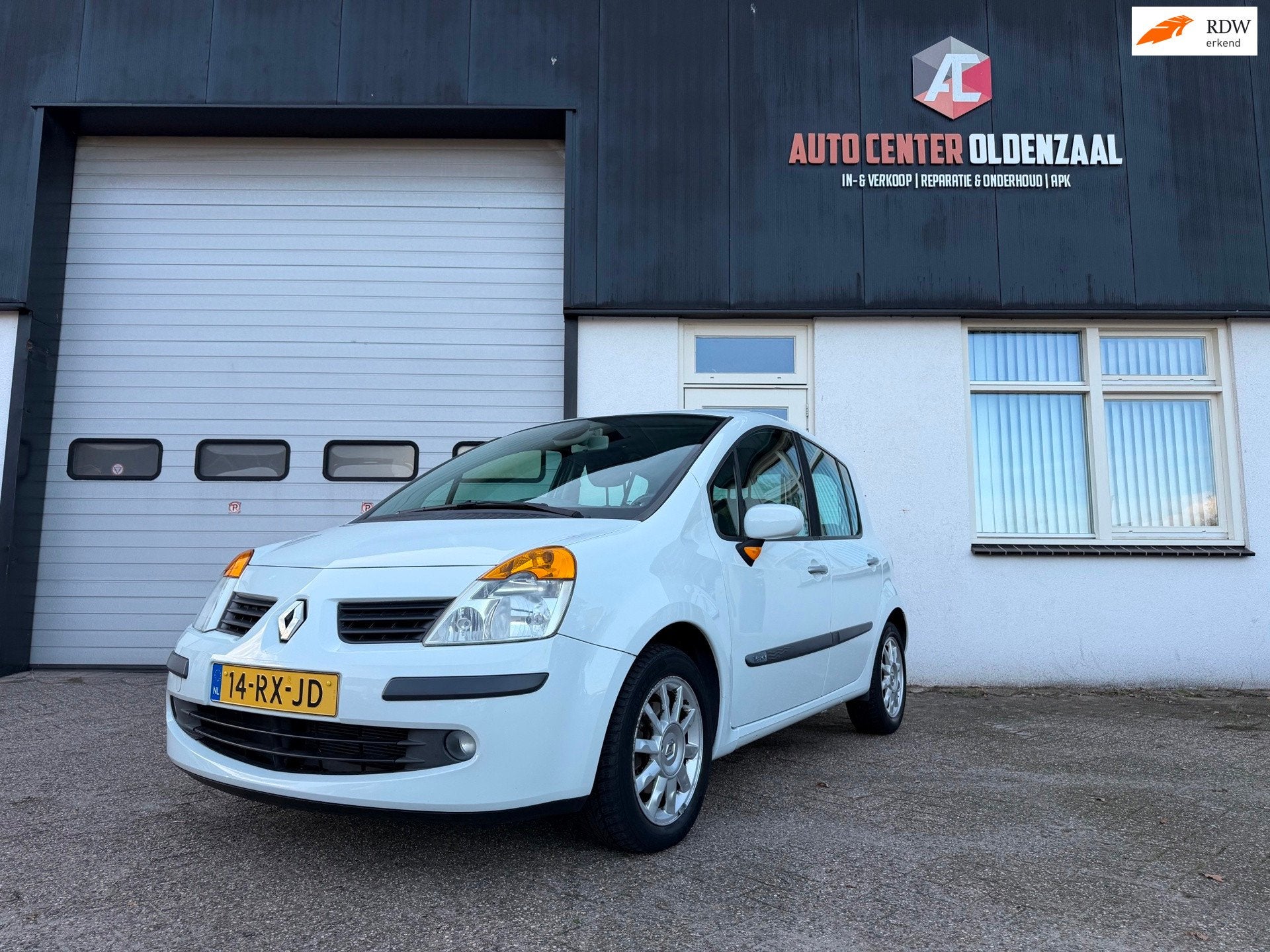 Renault Modus 1.6-16V Privilège Luxe |Airco| Cruise Control, Auto's, Gebruikt, 4 cilinders, Wit, Origineel Nederlands