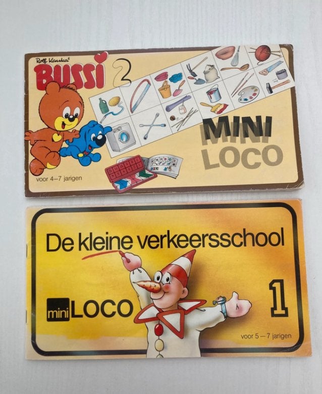 Retro - 2x Mini Loco compleet, Ophalen of Verzenden, Gebruikt, Taal en Lezen