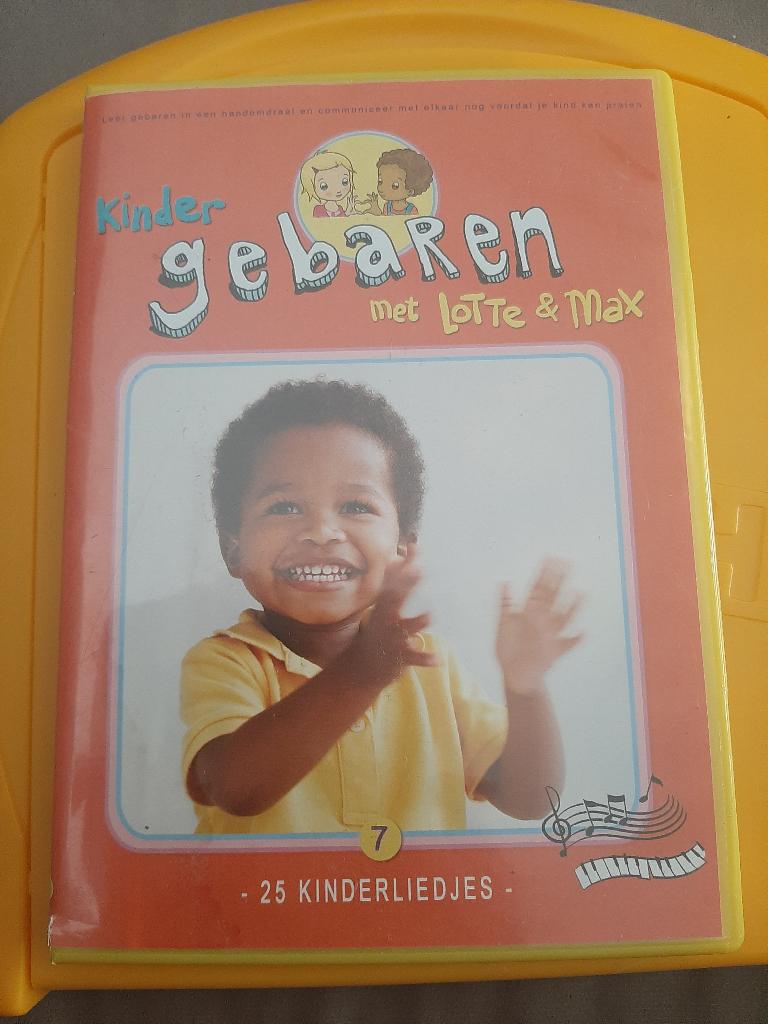 DVD kinder gebaren , gebarentaal liedjes, Avontuur, Alle leeftijden, Ophalen of Verzenden, Zo goed als nieuw