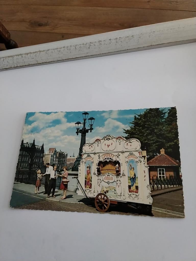 AMSTERDAM. DRAAIORGEL, Ophalen of Verzenden, Voor 1920, Noord-Holland