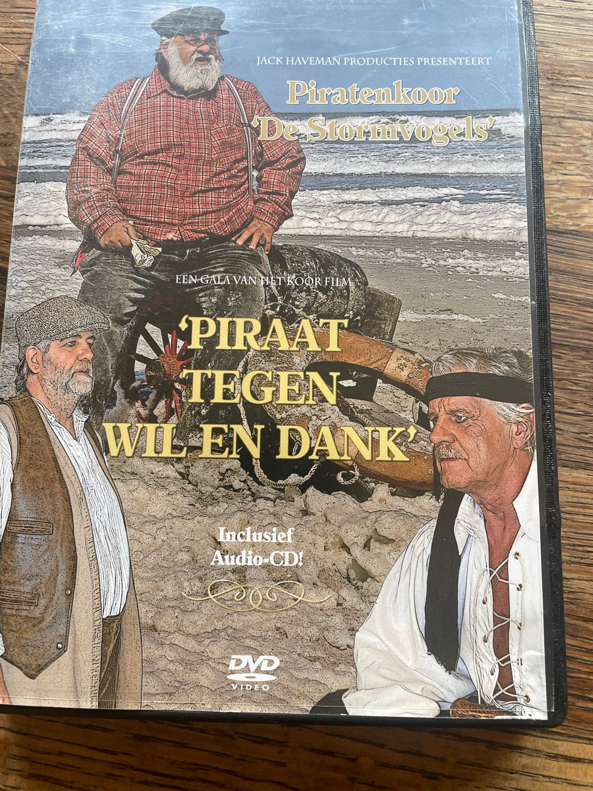 Piratenkoor De Stormvogels - Piraat Tegen Wil En Dank DVD, Alle leeftijden, Ophalen of Verzenden, Gebruikt