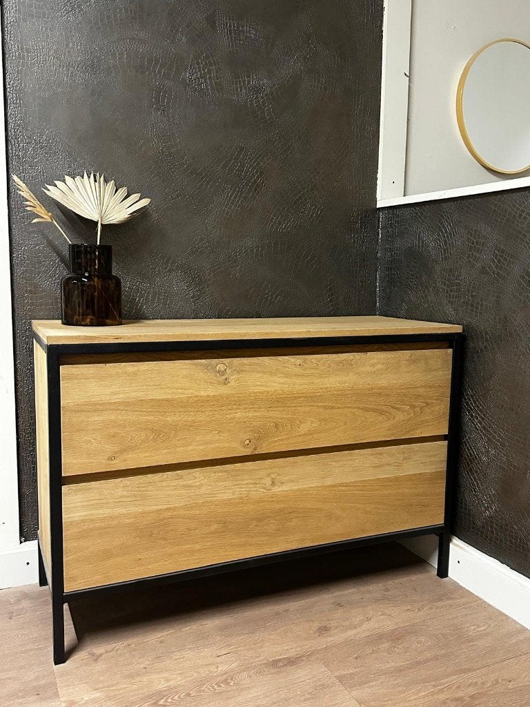 Ladekast 120x45x80, Ophalen, 100 tot 150 cm, Nieuw, Met lade(s)