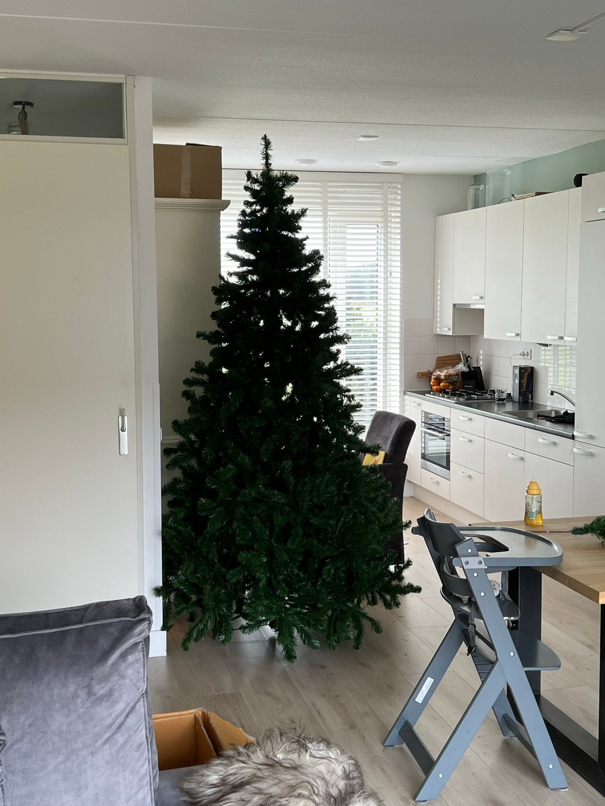 Kerstboom, Ophalen