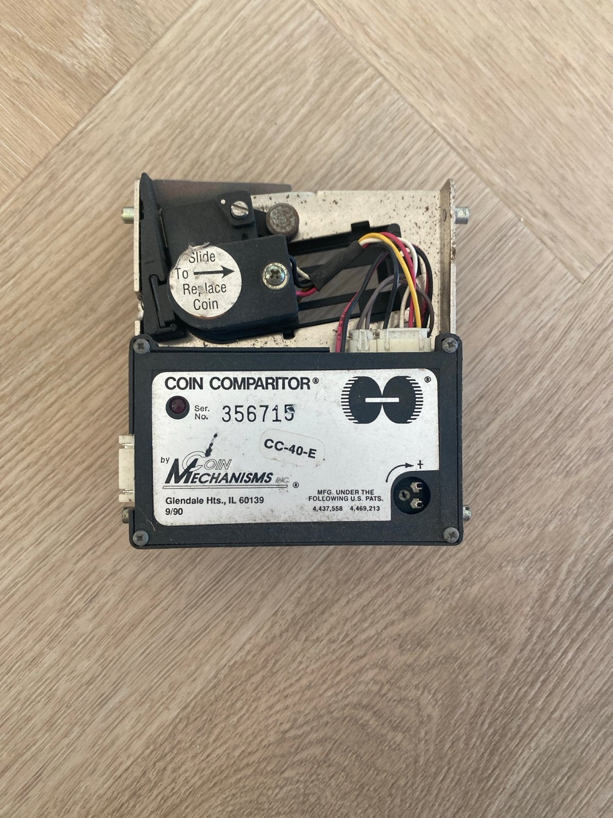 Coin Comparitor CC-40-E Muntmechanisme, Ophalen of Verzenden, Gebruikt