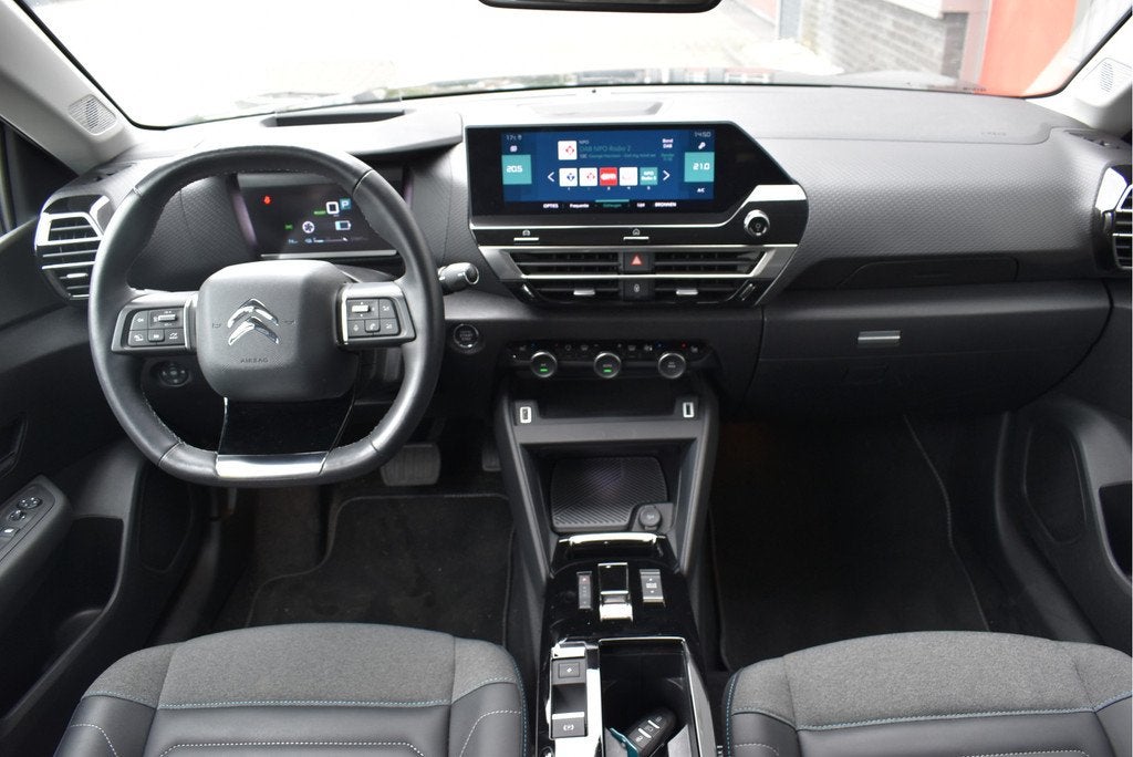 Citroën Ë-C4 Feel 50 kWh Head up, Virtual cockpit, Adaptiv, 136 pk, Gebruikt, Leder en Stof, E-C4