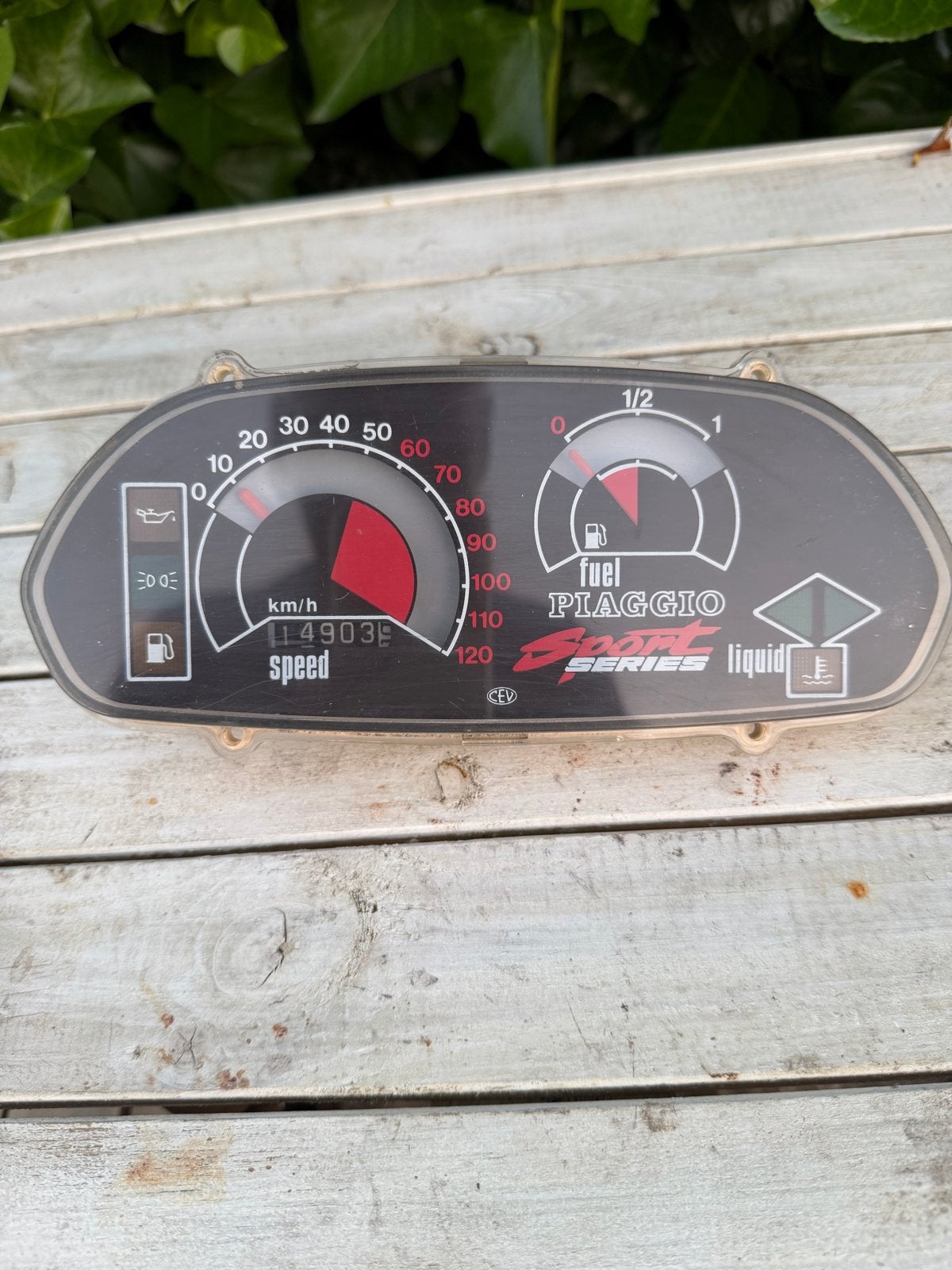 Piaggio Kilometerteller NRG Typhoon Sport Series, Ophalen of Verzenden, Gebruikt, Overige typen, Piaggio