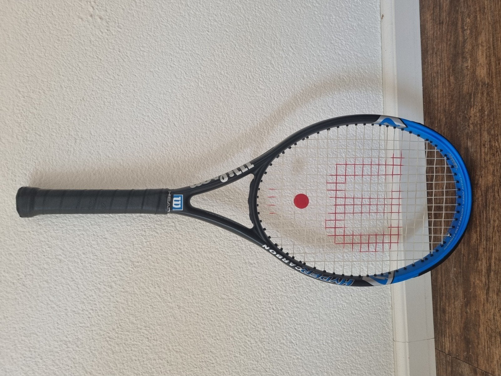 Wilson Hyper Carbon Tennisracket - Zo goed als nieuw, Ophalen, Zo goed als nieuw, Racket, Wilson