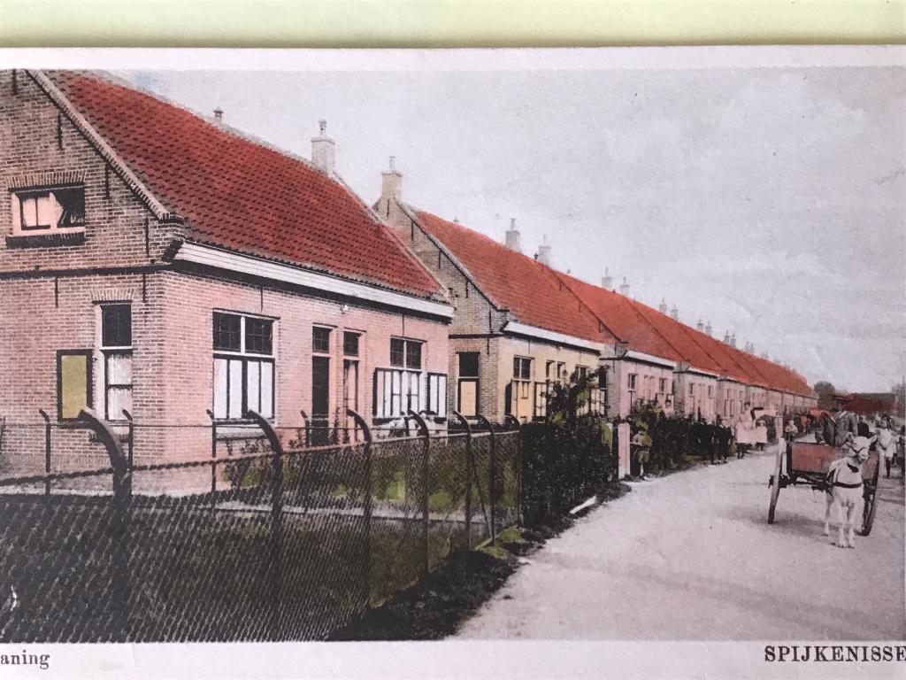 Spijkenisse Laning Bokkenkar 1935-40, Verzamelen, Verzenden, 1920 tot 1940, Gelopen, Zuid-Holland