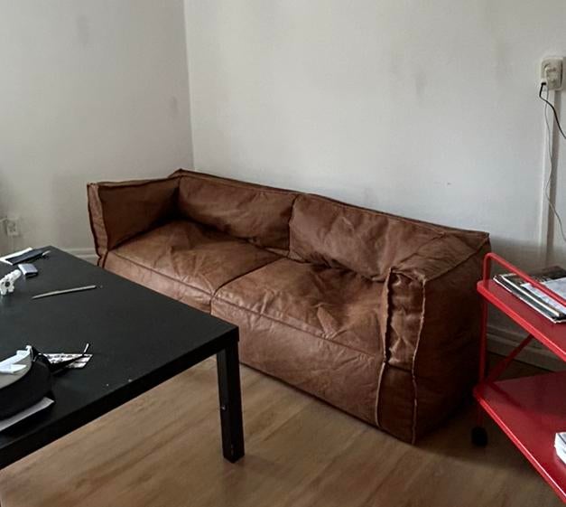 Bean bag Leather couch, Amsterdam