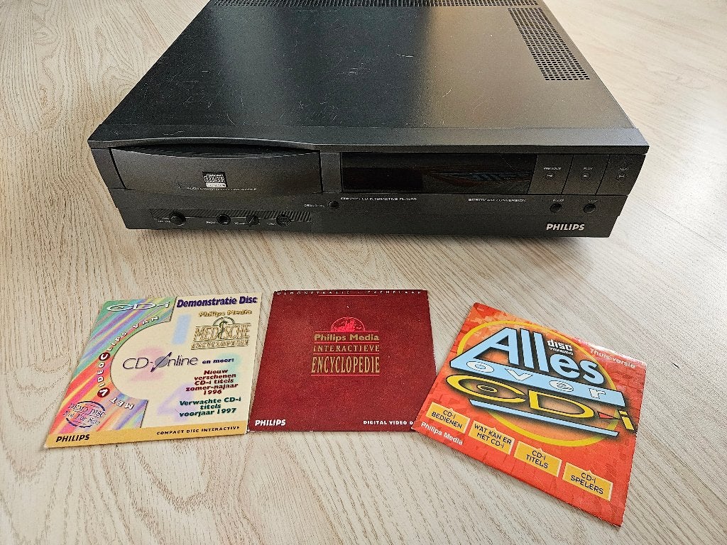 Philips CD-i Speler (CDI 205) - Getest - Demo CD's & Kabels, Ophalen of Verzenden, Overige merken, Gebruikt