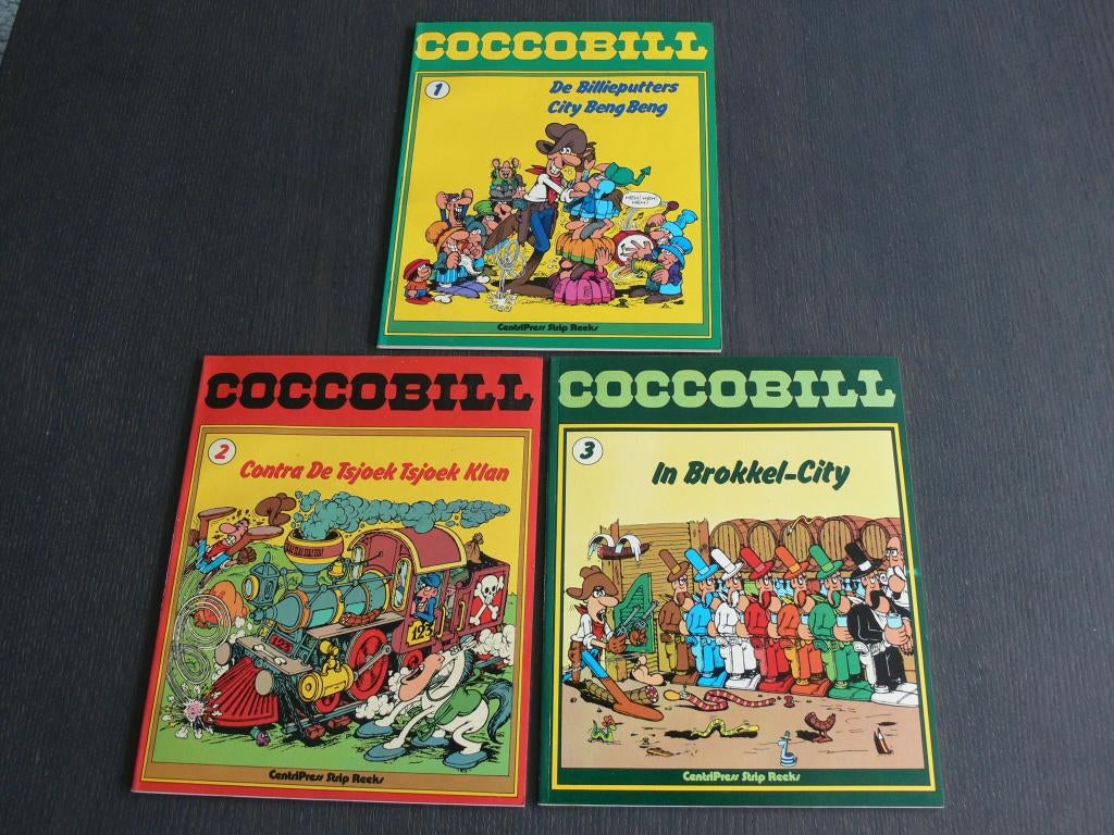 Cocco Bill - 3 delen, Complete serie of reeks, Ophalen of Verzenden, Zo goed als nieuw